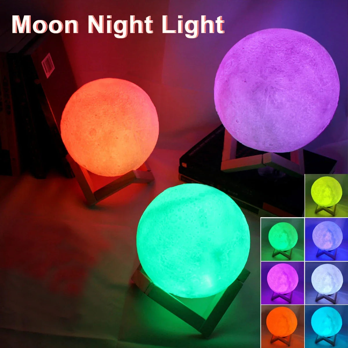 Enchanted Moonlight Glow Lamp